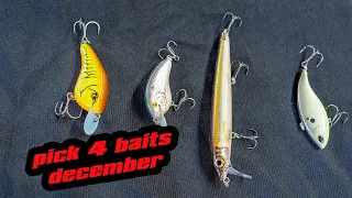 Pick 4 | Baits For December