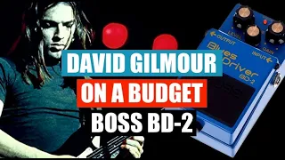 How to sound like David Gilmour on a budget - Boss BD-2