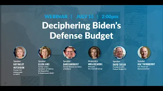 WEBINAR: Deciphering Biden's Defense Budget