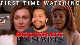 DESPERATE HOUSEWIVES | Season 1 Ep 1 and 2 | First Time Watching | Bye Mary Alice | Tv Show Reaction