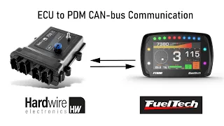 Connecting a PDM to a Fuel Tech ECU via CAN bus | Hardwire Electronics