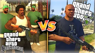 KTÓRE GTA JEST LEPSZE? | GTA SAN ANDREAS VS GTA 5