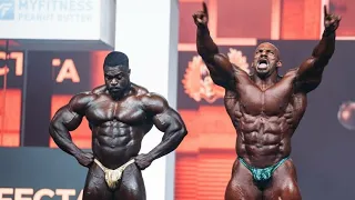 Mr. Olympia 2021 Prejudging Top 2 Comparison