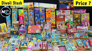 Diwali Stash 2021 | Different and New Diwali Crackers Unboxing with price 15K, Crackers 2021