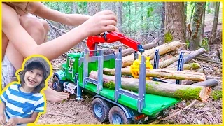 New Bruder Logging Truck Surprise