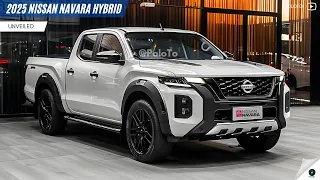 2025 Nissan Navara Hybrid Unveiled - a more modern and stylish look!