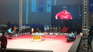 2023 Asian Championships MT SF Wang Chuqin vs Jang Woojin 아시아탁구선수권 단체 왕추친 vs 장우진 [Best Angle]