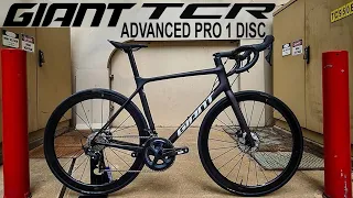 GIANT 2021 TCR Advanced Pro 1 Disc Detailed Look & Review $4300 (Best Value Road Bike of 2021?)