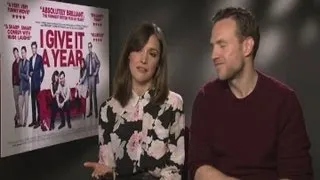 I Give It A Year - Rose Bryne and Rafe Spall interview