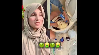 Chocolate Shake in Toilet 🤮 #trending #shorts #youtubeshorts #food #tiktok