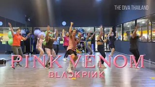 [K-Pop] PINK VENOM - BLACKPINK | Zumba Fitness | Diva Dance | The Diva Thailand
