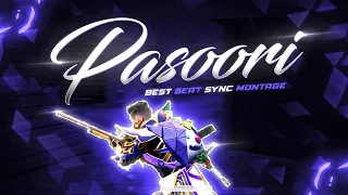 Pasoori beat sync montage sajid gaming x ritesh 11