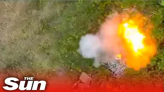 Russian Z tanks BLITZED by lethal Ukrainian drones