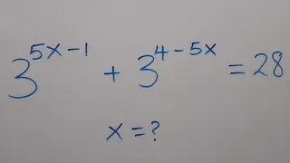 A Nice Exponential Problem | Math Olympiad