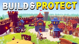 Build and Protect Your Castle in This NEW Colony Builder - BeCastled Gameplay - Early Access