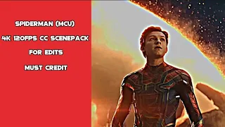 Spiderman (Tom Holland) 4K 120FPS CC Scenepack/Twixtor for edits