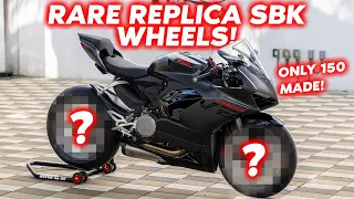 RARE LIMITED EDITION Wheels for our Ducati Panigale V2!