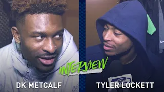 Tyler Lockett Interviews DK Metcalf During Locker Clean Out | 2019 Seattle Seahawks