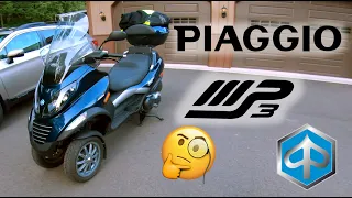 🛵💨Piaggio MP3 400 - 3 Wheeled Scooter! 👀Test Ride [4K]