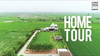 An exclusive tour of a modern cum traditional house designed by Designritmo in Surat, Gujarat