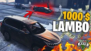 TE DOY 1000 DOLARES SI ROBAS ESE LAMBORGHINI EN GTA V ROLEPLAY | Kenai V Souza