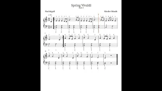 Learn to play Piano in simple steps; Level 4.11. "Spring Vivaldi"