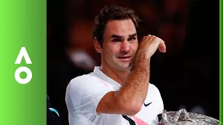 Roger Federer's emotional winning speech | Australian Open 2018 Final