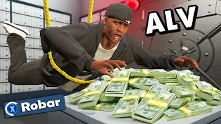 Robando un MEGA BANCO en GTA 5 🤑💰