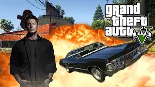 GTA 5 Mods | SUPERNATURAL IN GTA | 67 Chevy Impala Mod Review | EPIC Car Chase (Grand Theft Auto 5)