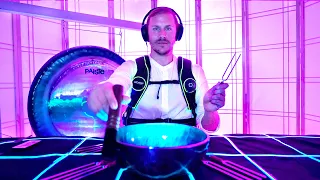 😱 EXTREME LOW FREQUENCY ASMR | Binaural Sound Bath Meditation | Woojer Haptics Vest | Tibetan Bowls