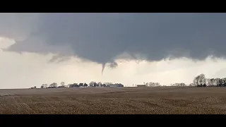 Brief Tornado Near Corning, Iowa | March 5, 2022