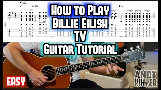 How to play Billie Eilish - TV Guitar Tutorial Lesson