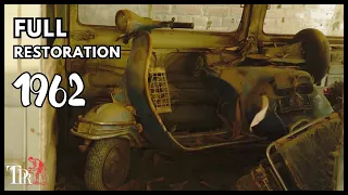 Vintage 1962 Vespa Scooter Restoration | 60 Years Old | Full Transformation @LiveWithCreativity