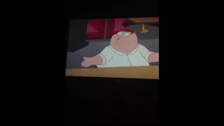 Family guy - Peter talks to a tv