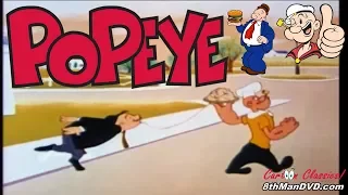 POPEYE THE SAILOR MAN: Spree Lunch (1957) (Remastered) (HD 1080p) | Jackson Beck, Jack Mercer