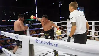 Veja momento em que Popó vence Grillo por nocaute no Danki Fight Show