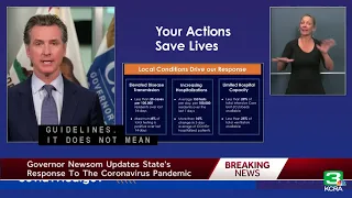 COVID- 19 UPDATE: Gov. Gavin Newsom holds coronavirus news briefing