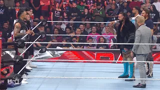 Judgment Day Confronts Rhodes, Seth Rollins, Jey Uso, and Sami Zayn (1/2) - WWE RAW | Nov. 13, 2023