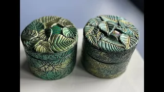 Make a polymer clay box  - part 1