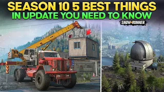 New Season 10 Update 5 Best Things You Need to Know in SnowRunner