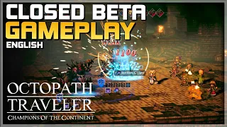 OCTOPATH TRAVELER: Champions of the Continent Gameplay - CBT - RPG - F2P - Android/iOS Walkthrough