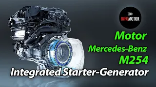 Motor Mercedes-Benz M254 com ISG (integrated starter-generator)