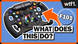 F1 Steering Wheel Explained - What Do All Those Buttons Actually Do?