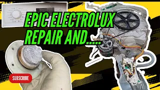 Electrolux washing machine repair and destruction #fungear #washing #machine #destruction