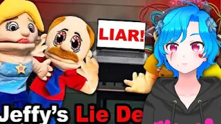 JEFFY REVEALED HIS SECRETS! | SML Movie: Jeffy's Lie Detector!【Reaction】