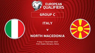 UEFA Euro 2024 Qualifiers - Group C Matchday 9: Italy v North Macedonia
