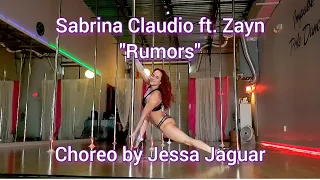 SABRINA CLAUDIO FT ZAYN | RUMORS | Pole Dance Routine by Jessa Jaguar