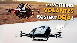 Les DRONES de transport de personne : les voitures VOLANTES d'aujourd'hui !