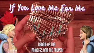 If You Love Me For Me - Barbie | Kalimba Cover with Lyrics and Tabs