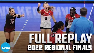 Louisville vs. Oregon: 2022 NCAA volleyball regional finals | FULL REPLAY